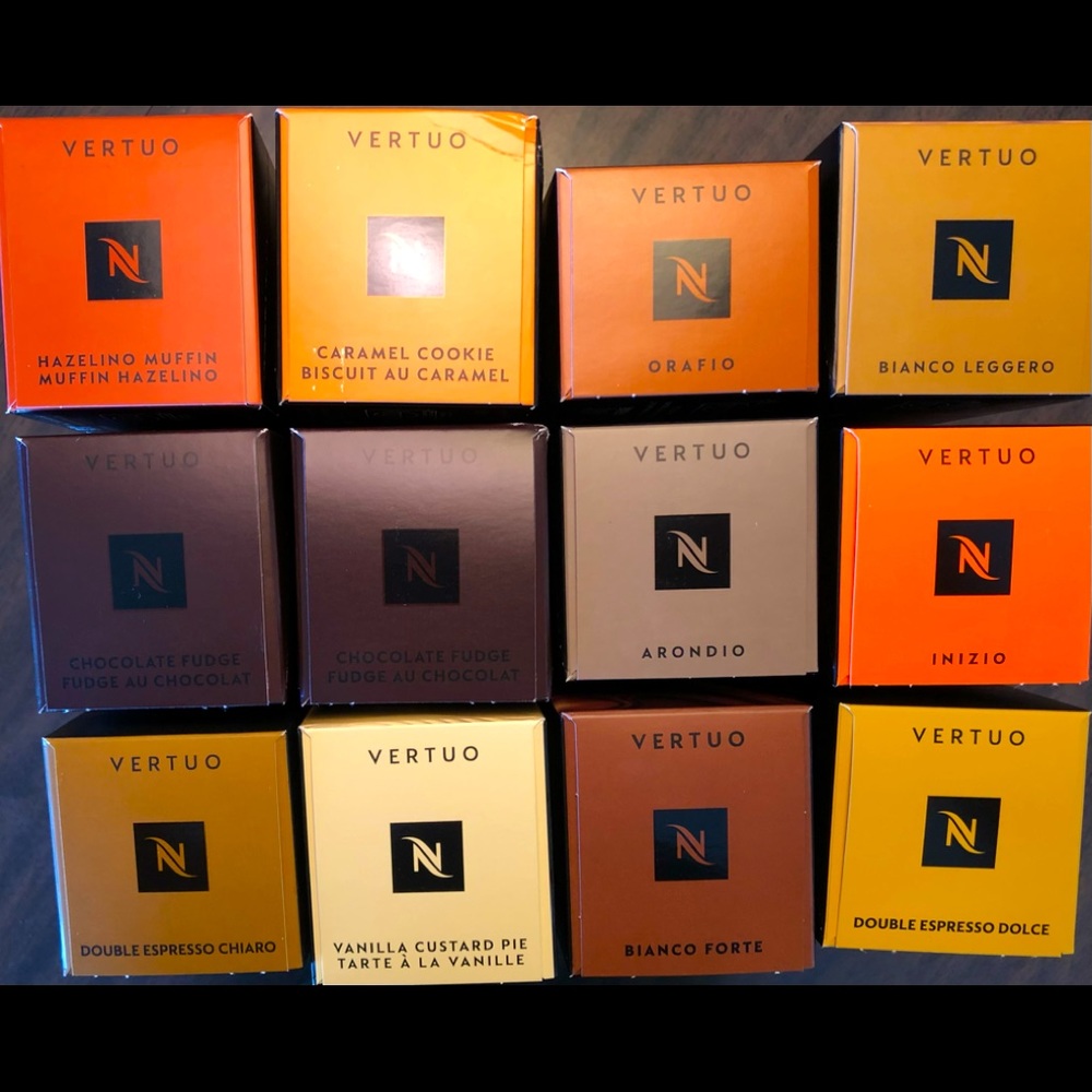12 Nespresso Vertuo Capsules
